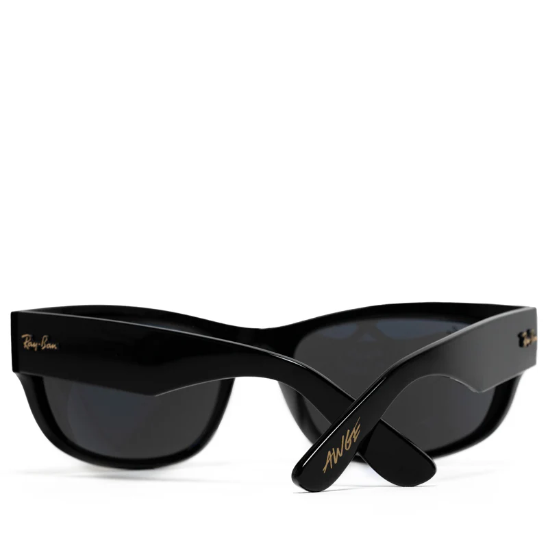 A$AP Rocky x Ray-Ban Mega Balorama - Polished Black/Dark Grey - Image 3