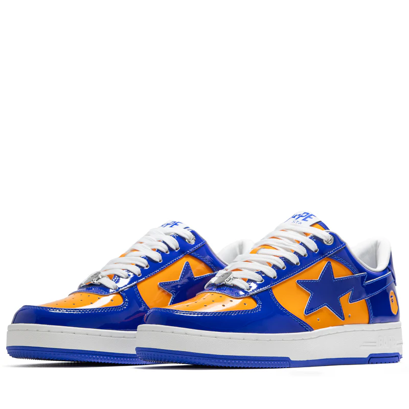 A Bathing Ape Bape Sta #4 M2 - Blue/Orange - Image 2