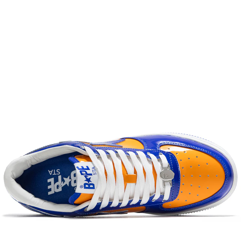 A Bathing Ape Bape Sta #4 M2 - Blue/Orange - Image 5