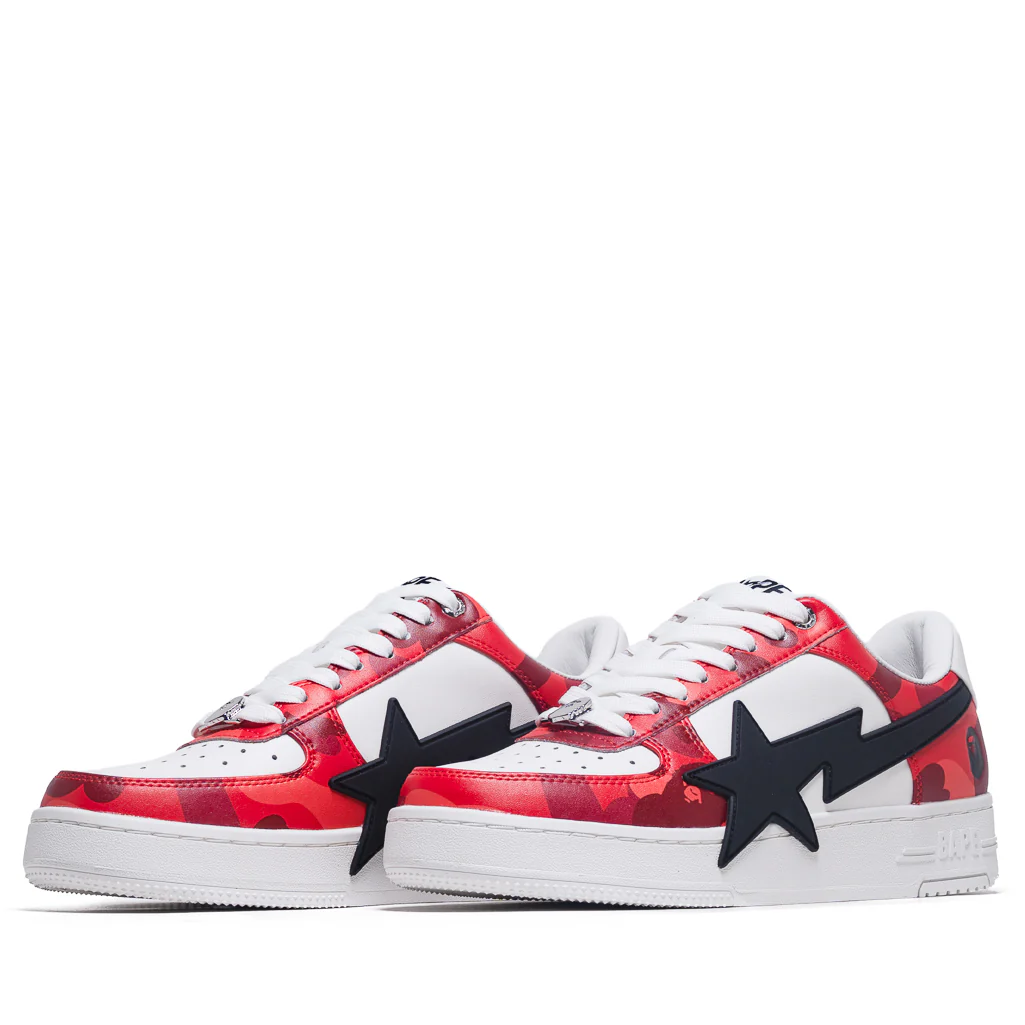 A Bathing Ape Bape Sta OS #1 M1 - Red/Black - Image 2
