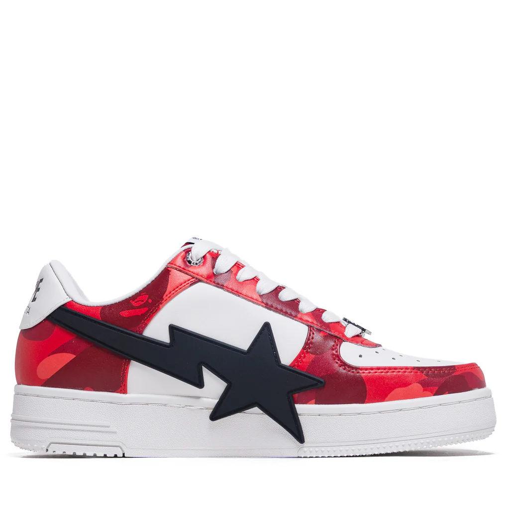 A Bathing Ape Bape Sta OS #1 M1 - Red/Black - Image 3