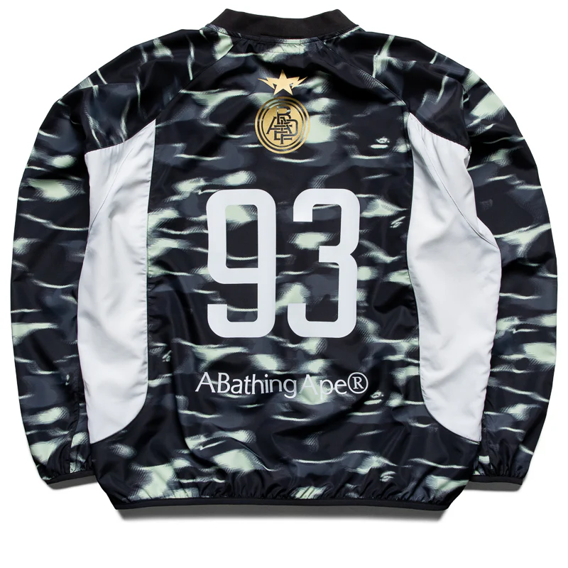 A Bathing Ape Screen Camo Football Logo Crewneck - Black - Image 2