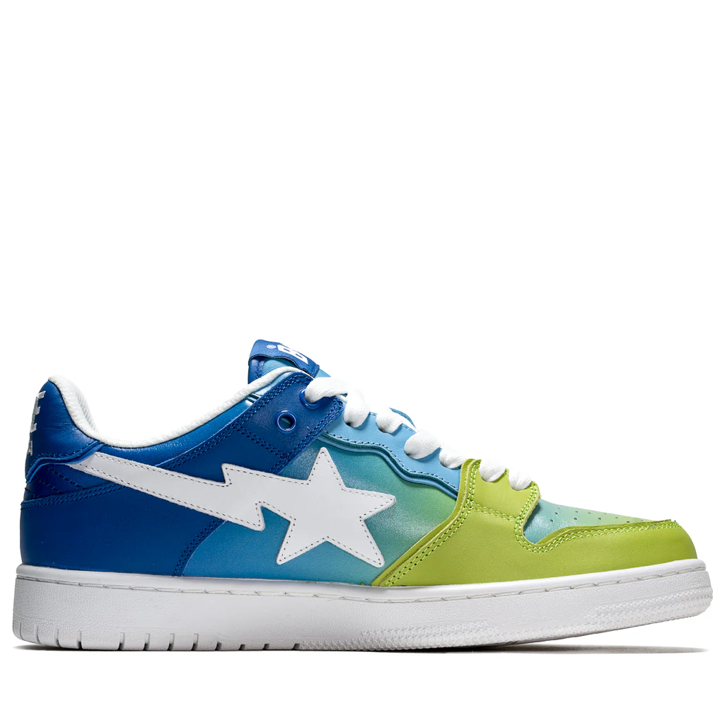 A Bathing Ape Sk8 Sta #1 - Blue/Green - Image 3
