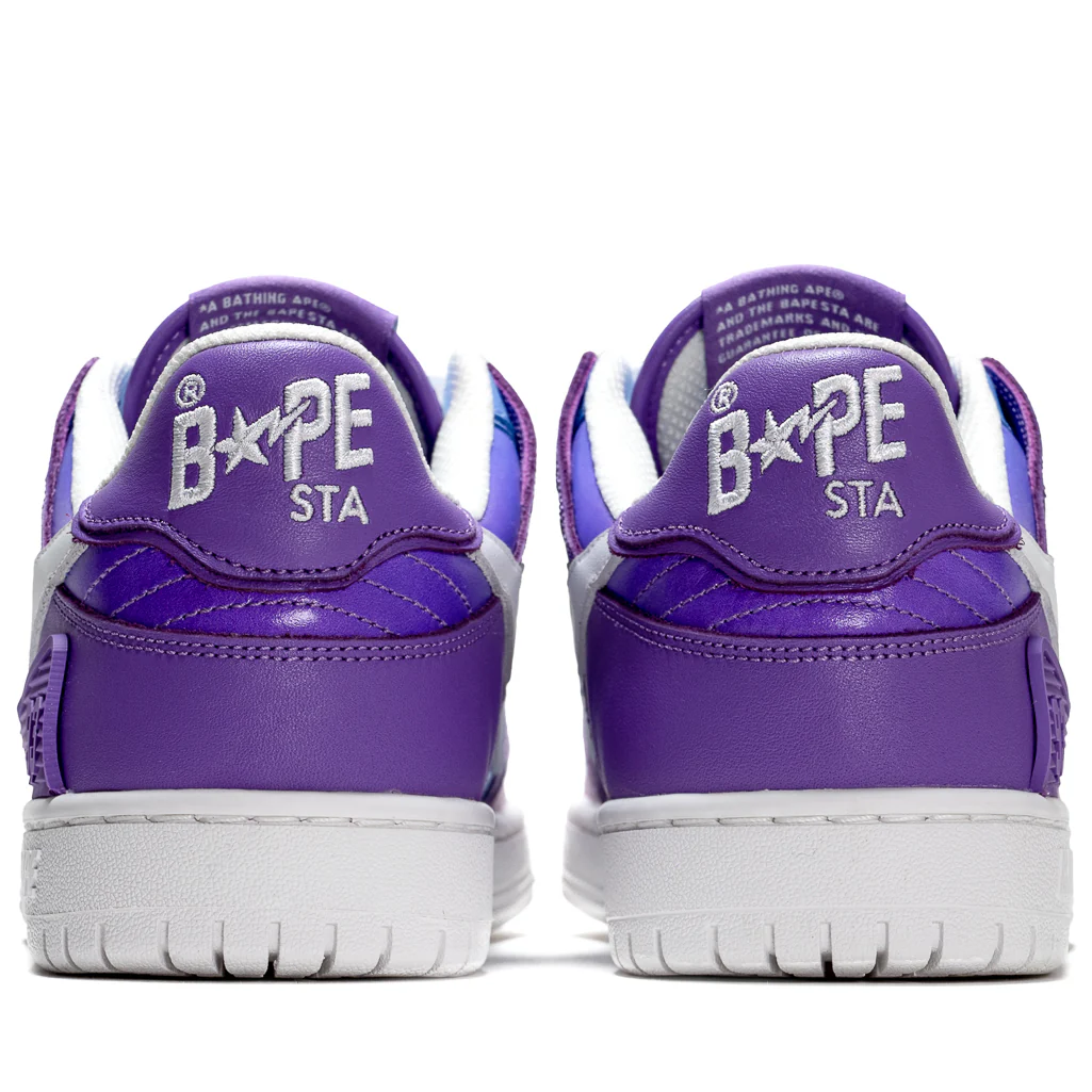A Bathing Ape Sk8 Sta #1 - Purple/Blue - Image 4