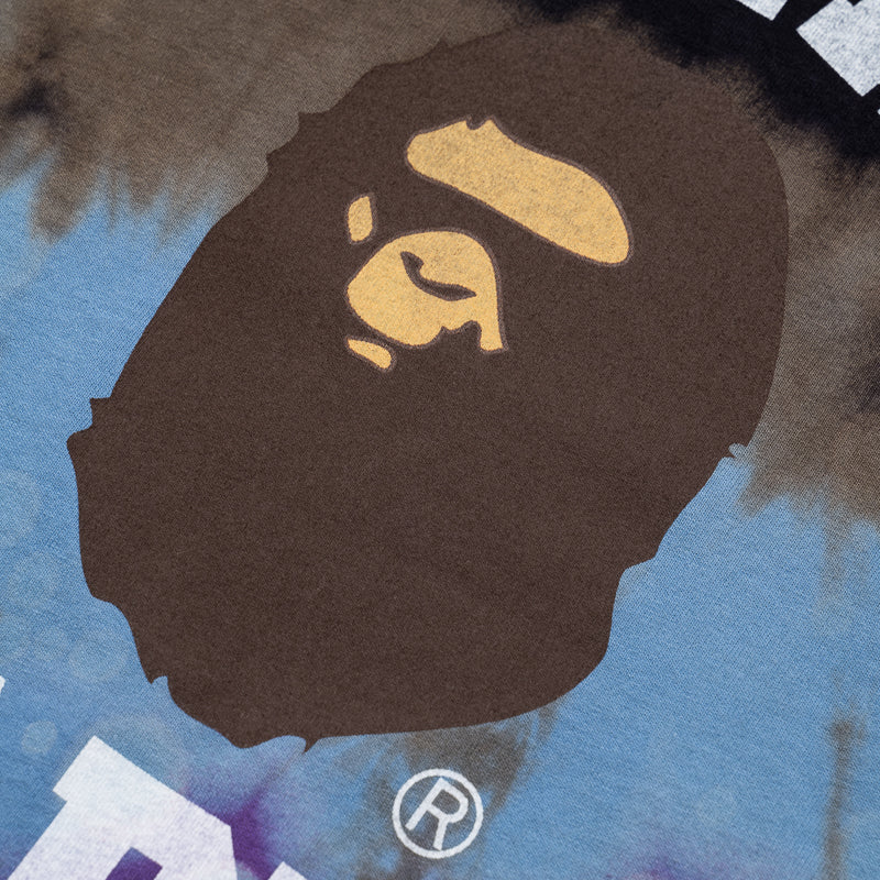A Bathing Ape Tie Dye College Tee - Black - Image 3