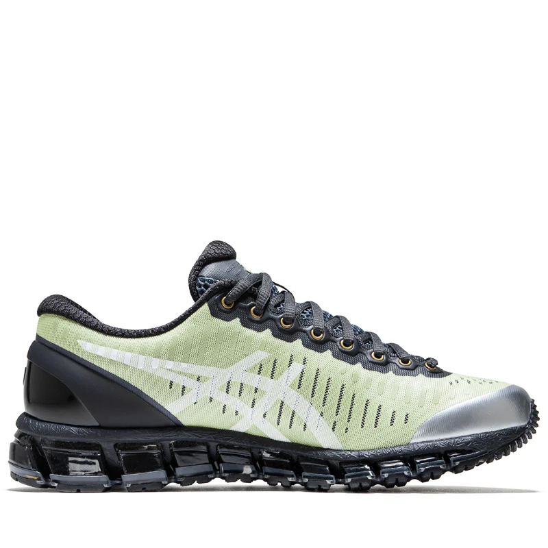 Above The Clouds x Asics Gel-Quantum 360 I - Soft Yellow/Black - Image 3