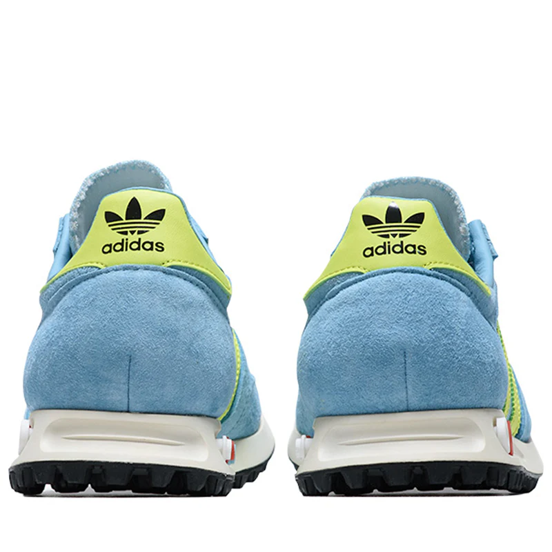Adidas LA Trainer OG - Preloved Blue/Semi Solar Yellow - Image 4