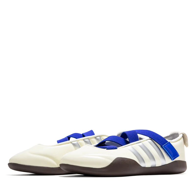 Women's Adidas Taekwondo By Caroline Hu - Off White/Silver Metallic - Image 2