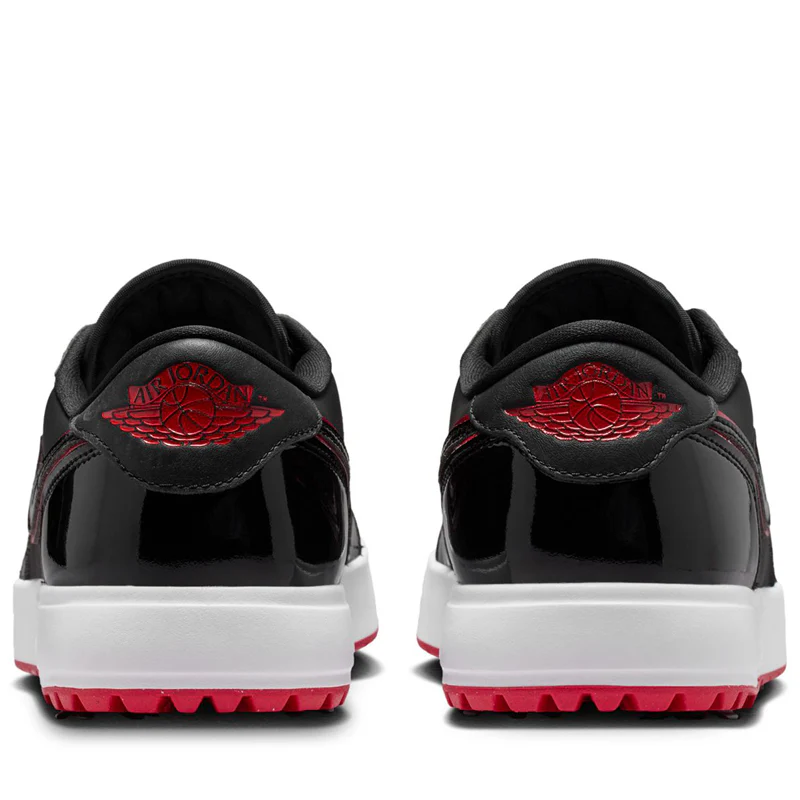 Air Jordan 1 Low Golf 'Bred' - Black/Varsity Red - Image 5