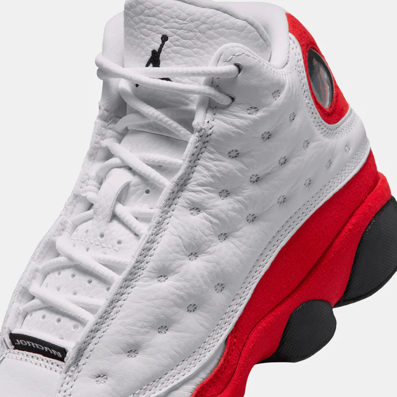 Air Jordan 13 Retro 'True Red' (GS) - White/Black - Image 7