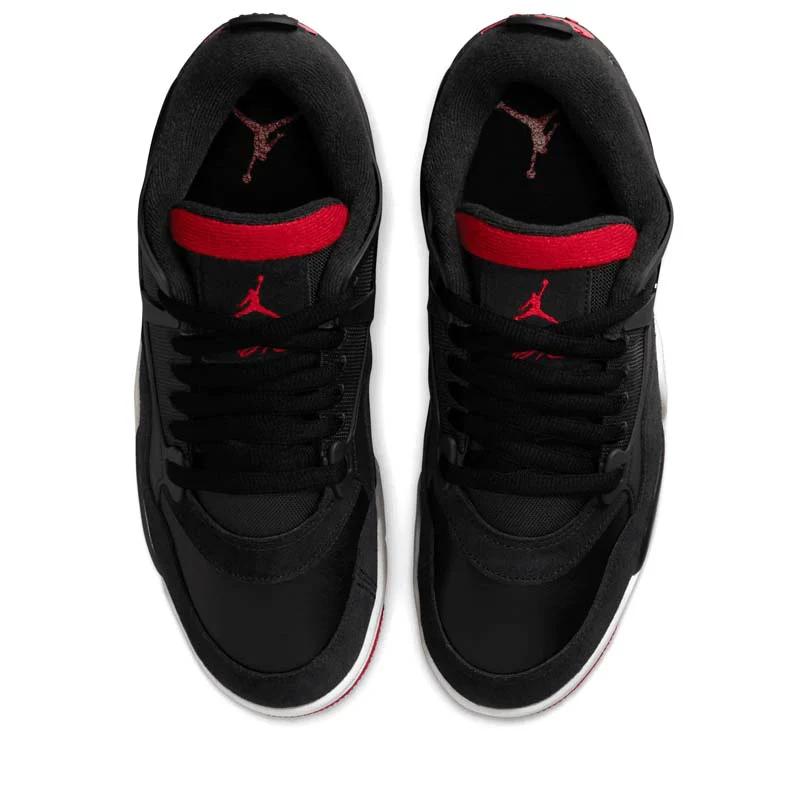 Air Jordan 4 RM - Black/Varsity Red - Image 4