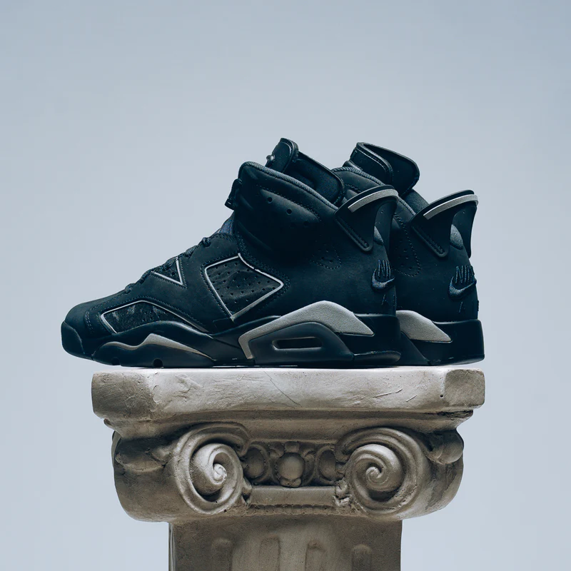 Air Jordan 6 Retro 'Cap And Gown' - Black/Reflect Silver - Image 7