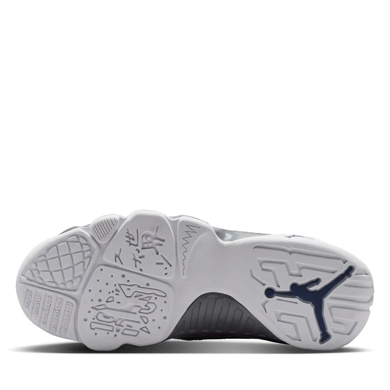 Air Jordan 9 Retro 'Flint Grey' (GS) - White/French Blue - Image 6