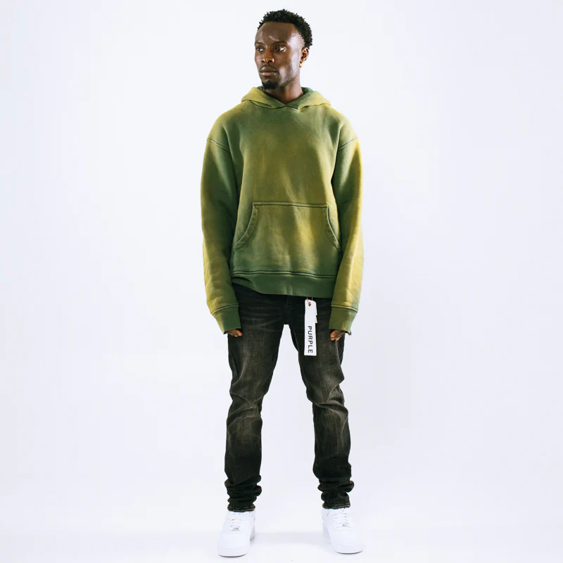 Alchemist Fringe Hoodie - Moss - Image 3