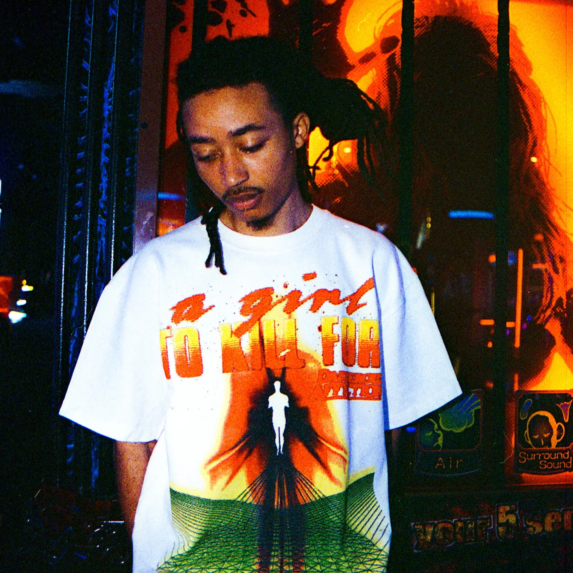 Always On Tour Dangerous Affection Tee - White - Image 4