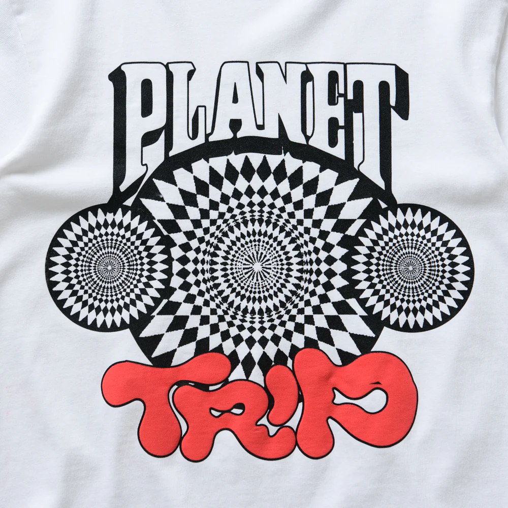 Always On Tour Planet Trip Tee - White - Image 3
