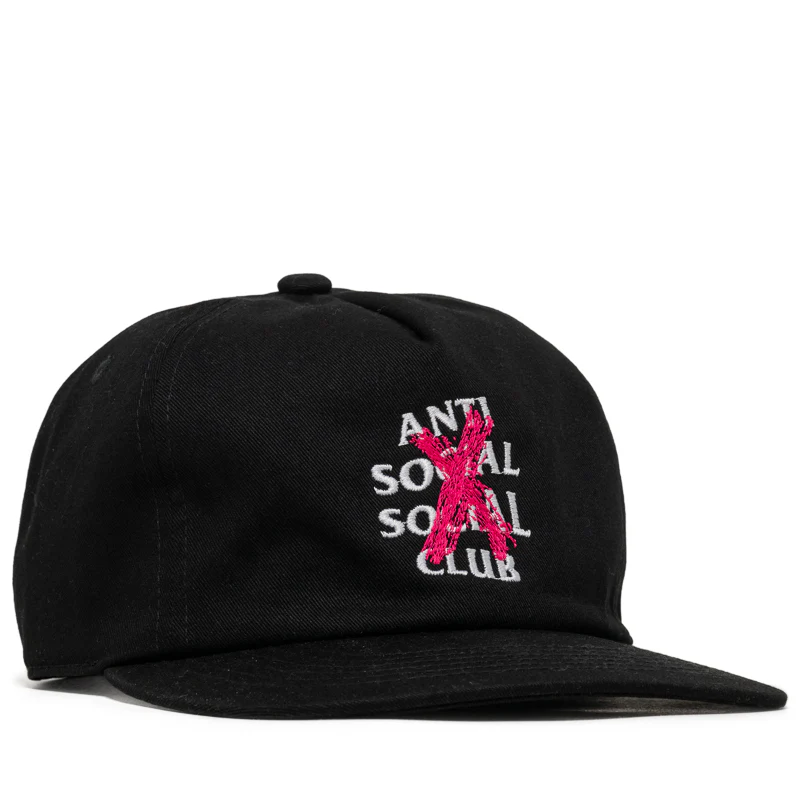 Anti Social Social Club Cancelled Paint Cap - Black - Image 6