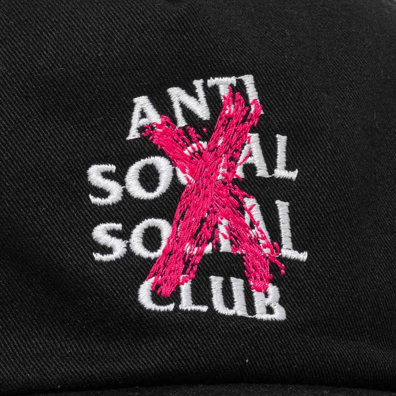 Anti Social Social Club Cancelled Paint Cap - Black - Image 7