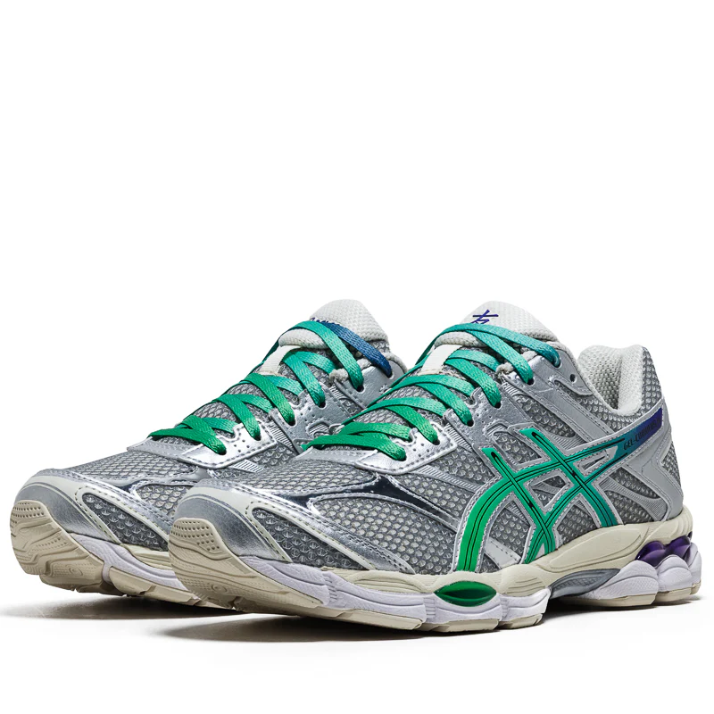 Asics Gel-Cumulus 16 'TOMO' - Cream/Malachite Green - Image 2