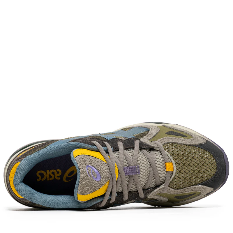 Asics Gel-K1011 'Live Oak' - Khaki/Stormy Sea - Image 5