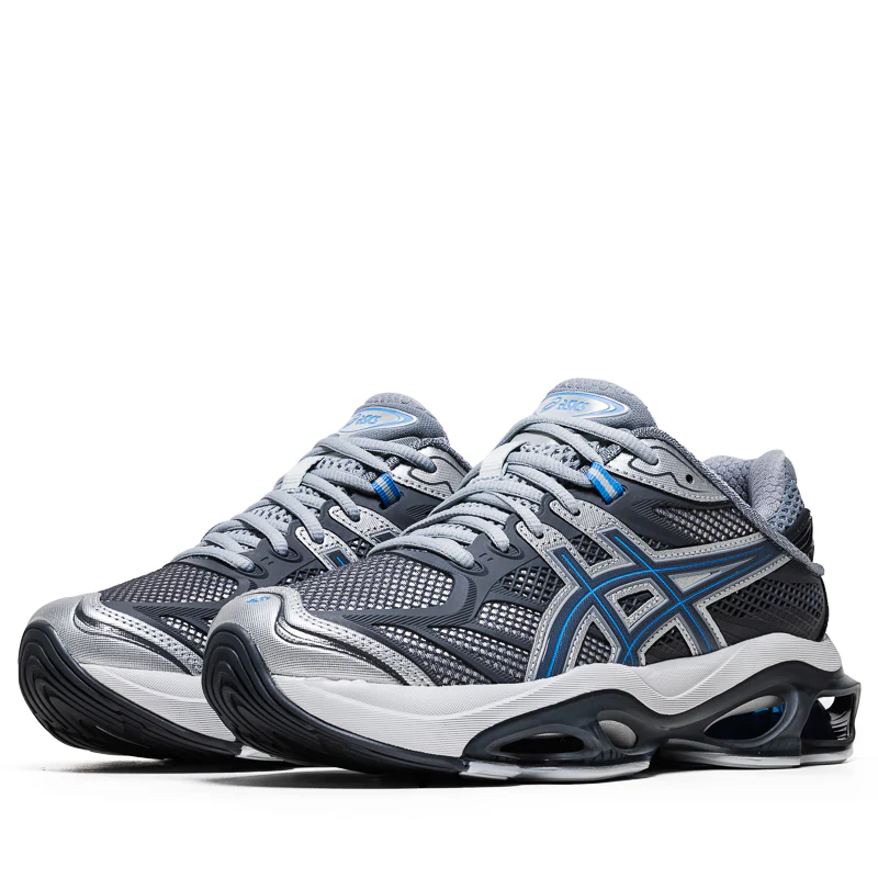 Asics Gel-Kinetic 2.0 - Pure Silver/Blue Coast - Image 2