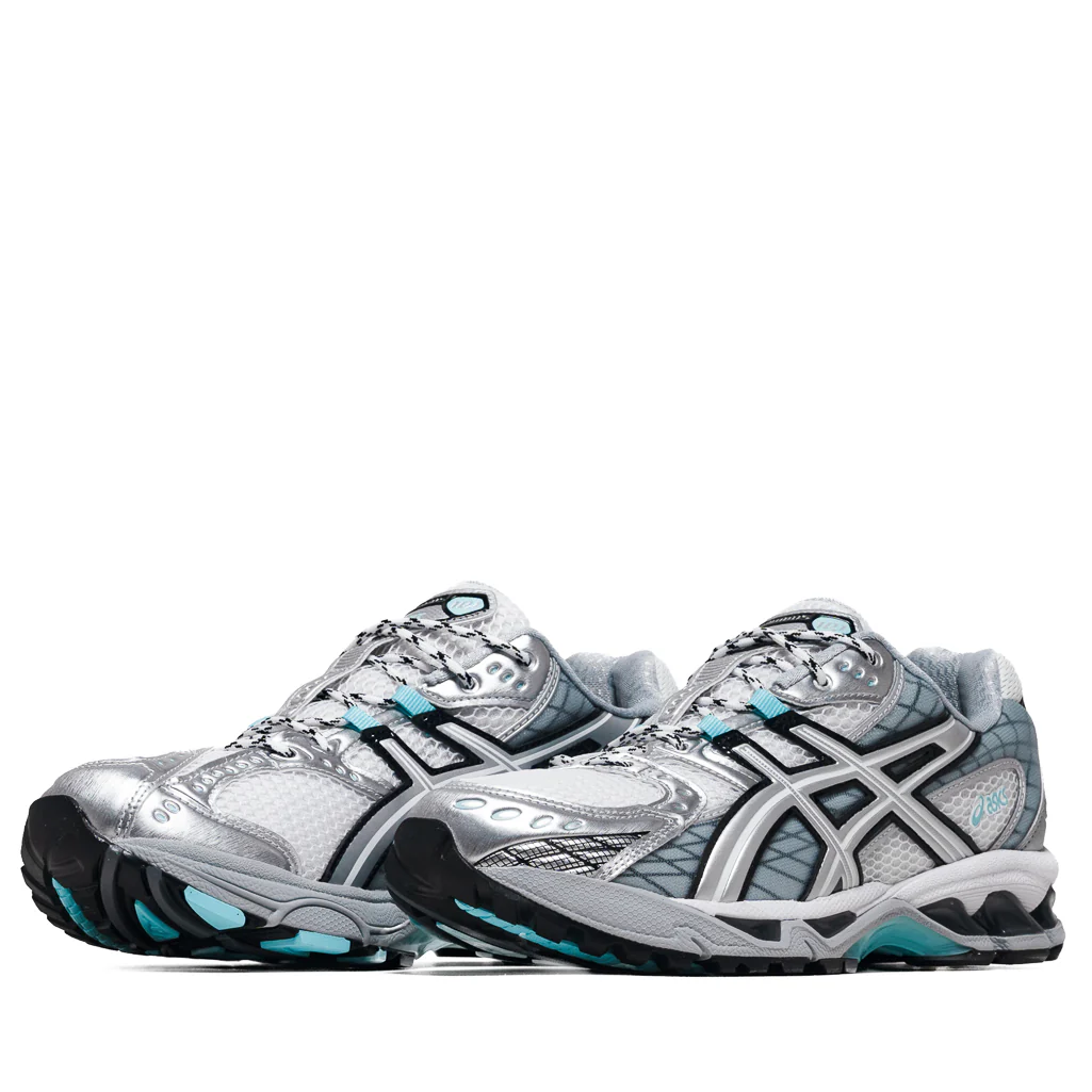 Asics Gel-Nimbus 10.1 - White/Piedmont Grey - Image 2