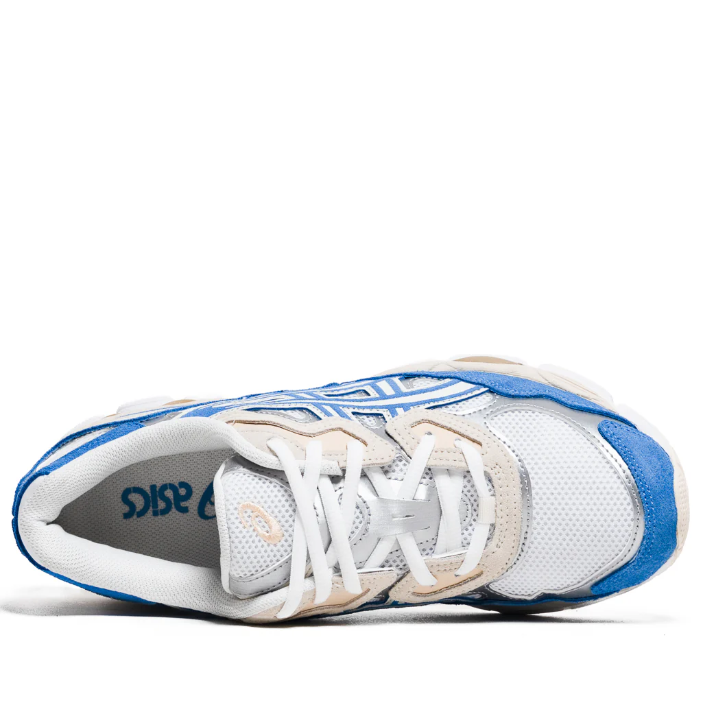 Asics Gel-NYC - White/Blue Coast - Image 5