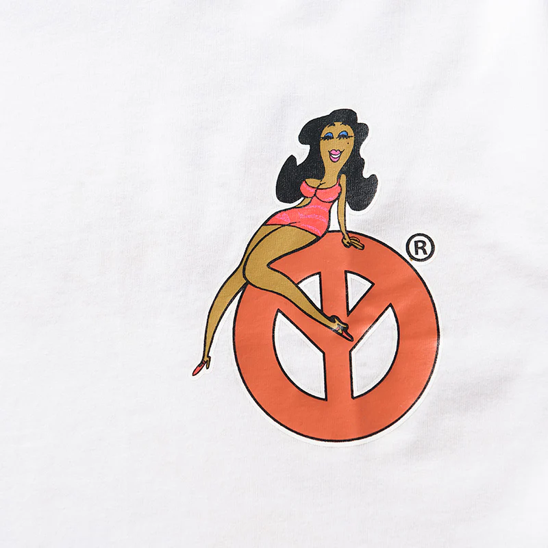 Babylon Groovy Lady Tee - Pure White - Image 3