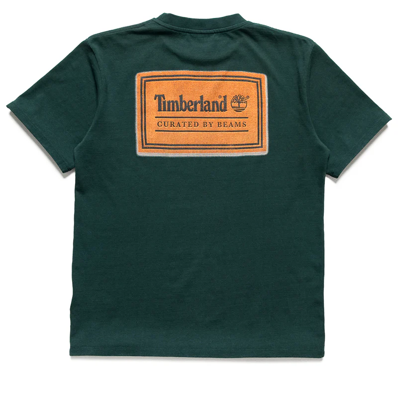 BEAMS x Timberland Tee - Green Gables - Image 2