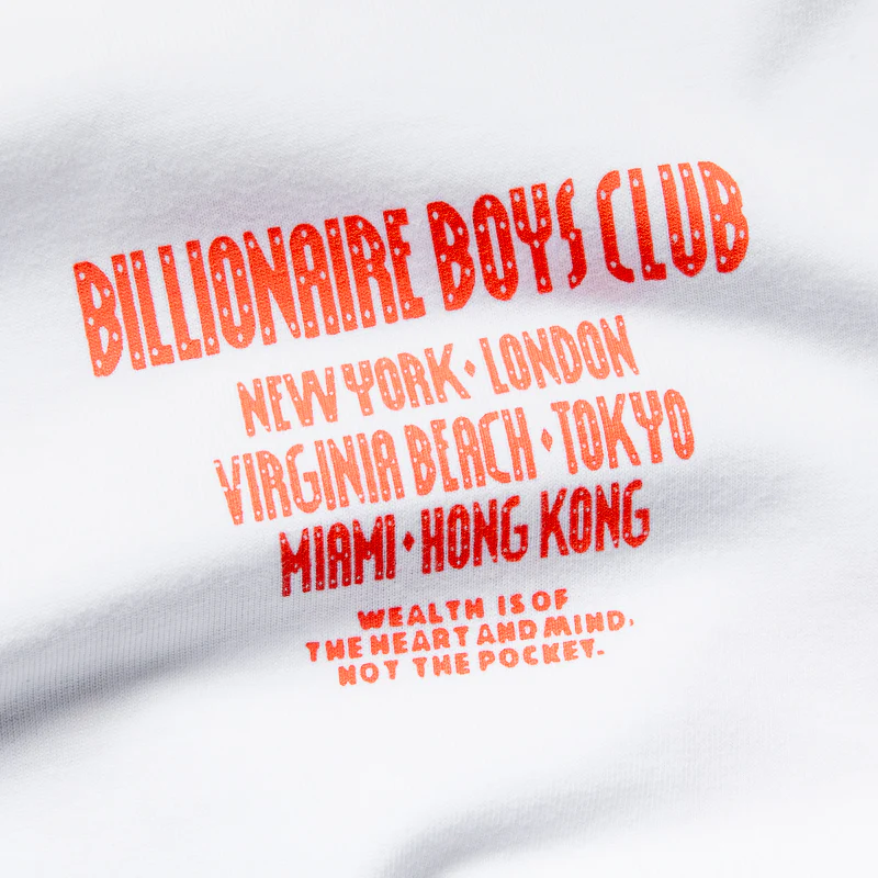 Billionaire Boys Club Outside Tee - White - Image 3