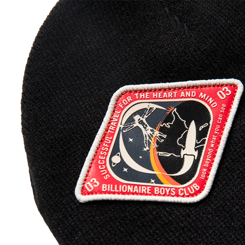 Billionaire Boys Club Stamps Beanie - Black - Image 3
