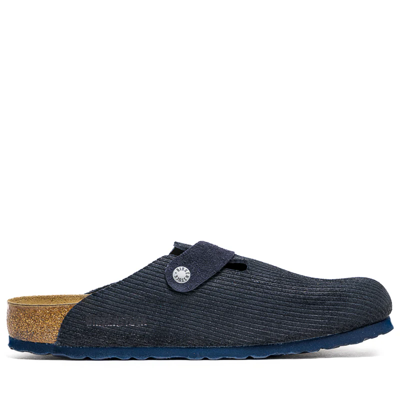 Birkenstock Boston Suede Corduroy - Midnight - Image 3
