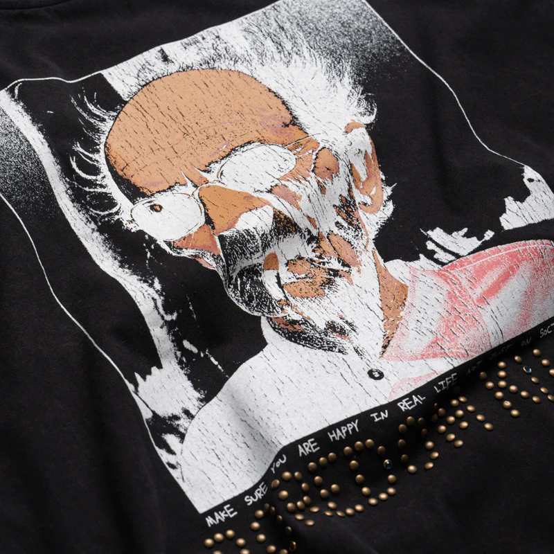 Boredom Kills Teacher Tee - Black - Image 3
