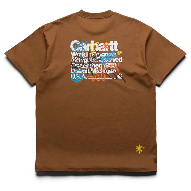 Carhartt WIP Primary Tee - Hamilton Brown - Image 2