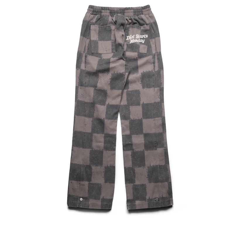 Diet Starts Monday Hopkins Pant - Checkered Grey - Image 2