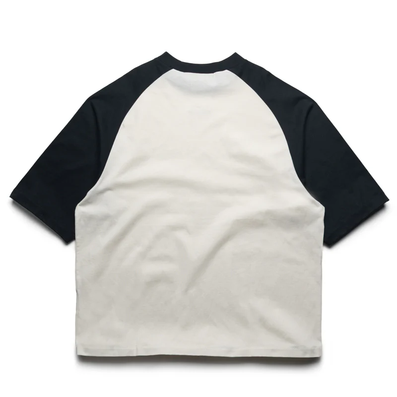 Fear Of God Essentials Baseball Tee - Ivory/Black - Image 2