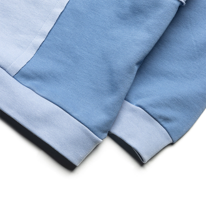 Flaneur Cut & Sew Hoodie - Blue - Image 4