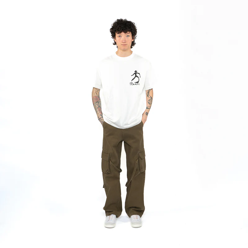 Flaneur Swirl Tee - White - Image 3