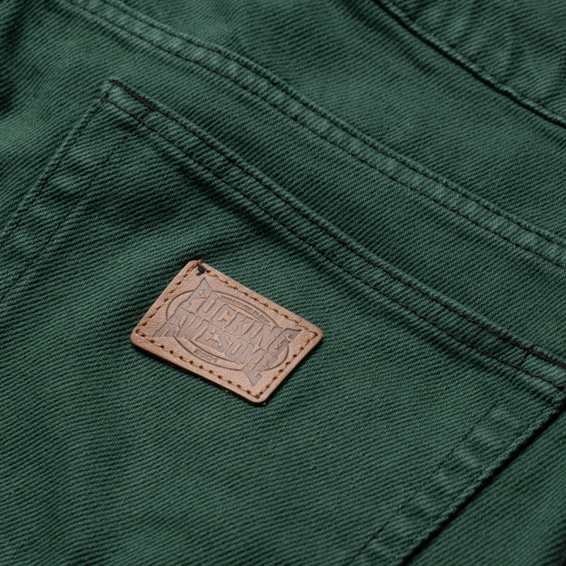 Fucking Awesome Fecke Jeans - Dark Sage - Image 3