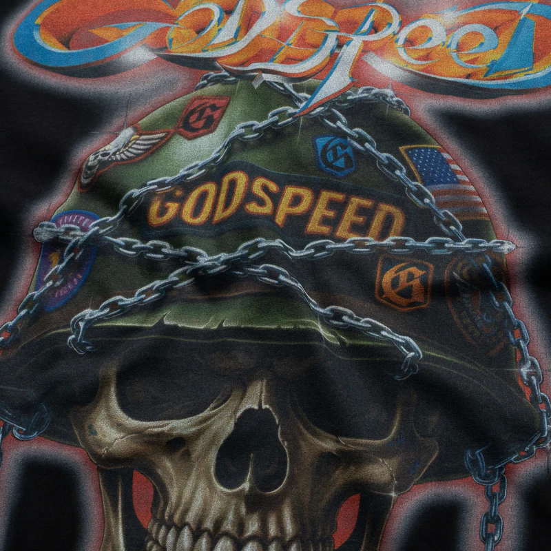 Godspeed New York Badges Of Honor Tee - Black - Image 3