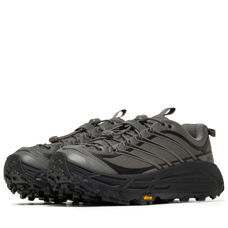 Hoka Mafate Three2 - Gravel/Carbon Black - Image 2
