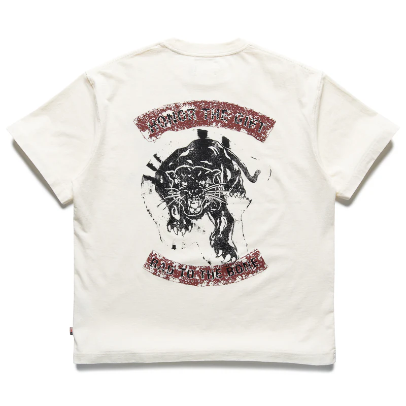 Honor The Gift Bad To The Bone Tee - White - Image 2