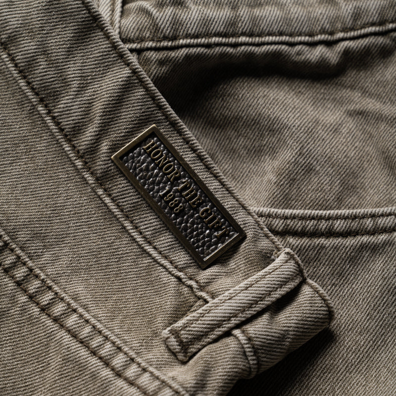 Honor The Gift Washed Twill Pant - Taupe - Image 3