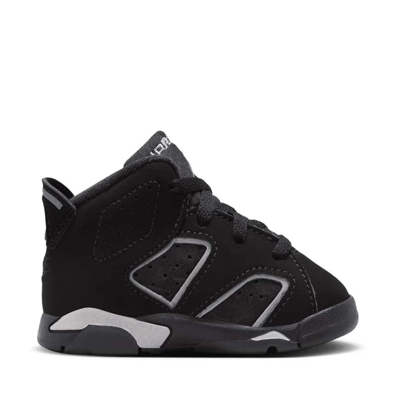 Jordan 6 Retro 'Cap And Gown' (TD) - Black/Reflect Silver - Image 3