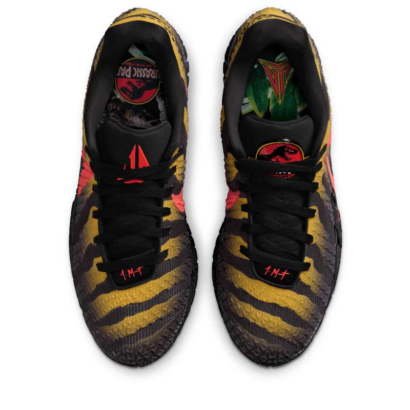 Jurassic Park x Nike Ja 3 'Raptor' - Anthracite/Yellow Ochre - Image 4
