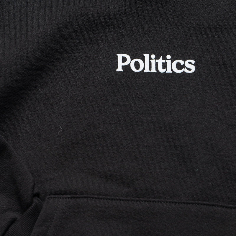 Kids Politics Core Hoodie - Black - Image 3