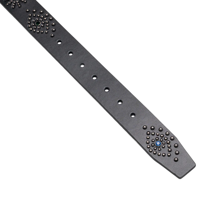 KidSuper Studded Belt - Black - Image 4