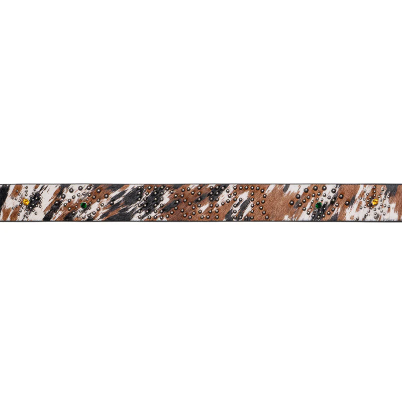 KidSuper Studded Belt - Horse Hair - Image 3
