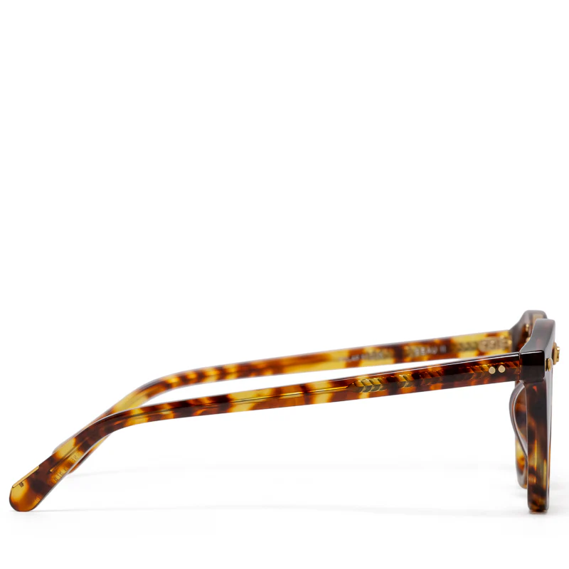 Krewe Beau II Sunglasses - Kyoto Tortoise 18K Polarized - Image 2