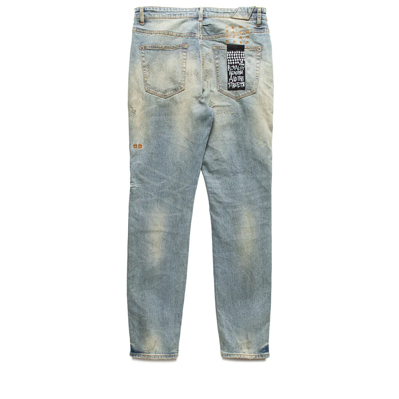Ksubi Chitch Brooklyn Repair Denim Pant - Indigo - Image 2